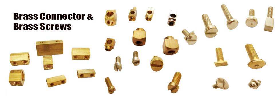 Brass Connector and Brass Screw